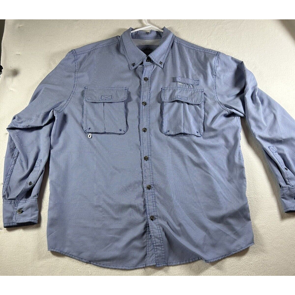 Women's Cabela's Foremost Upf 30 Large Fishing Shirt Hiking Outdoors - Picture 1 of 7